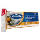 alouette  Toilettenpapier Premium 1600 Blatt, 10 Rollen, 9er Pack (9 x 10 Rollen)