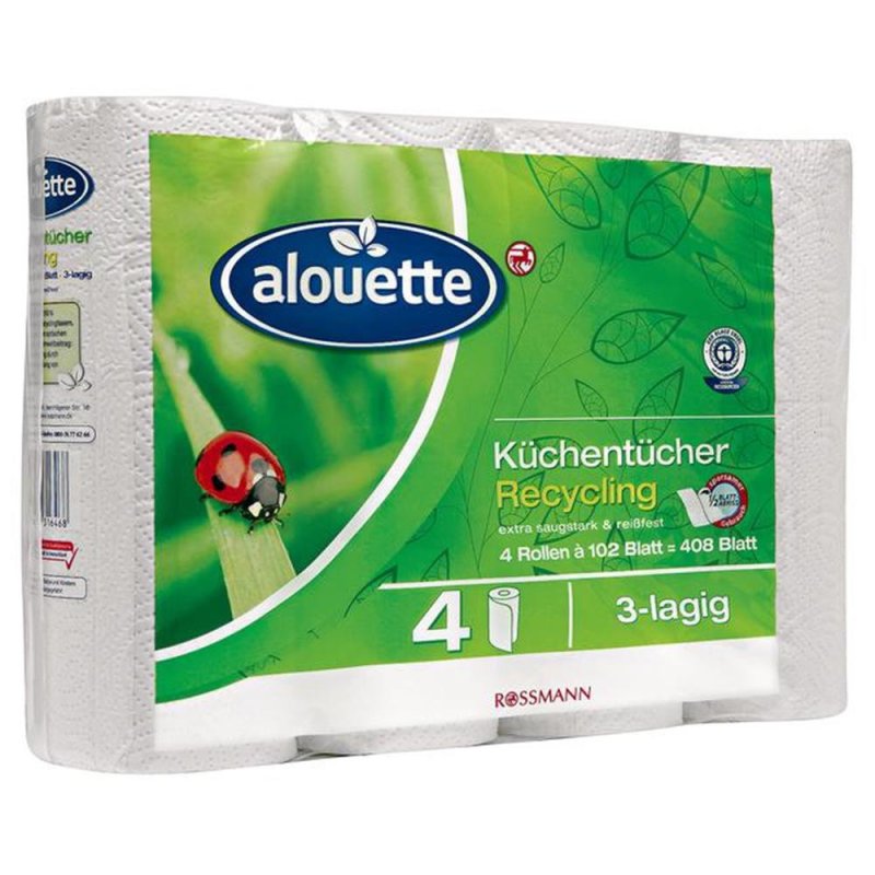 Küchentücher 48 Rollen – 3-lagig, Saugstark, FSC-zertifiziert, Made In Germany