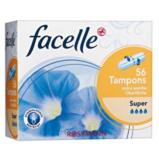 facelle Tampons super 56 Stück (1er Pack)
