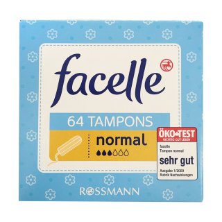 facelle Tampons normal 64 Stück (1er Pack)