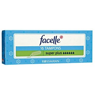 facelle Tampons super plus 16 Stück, 1er Pack