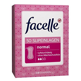 facelle Slipeinlagen normal 50 Stück, 1er Pack