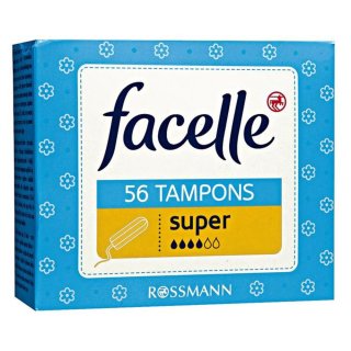 facelle Tampons super 56 Stück, 1er Pack