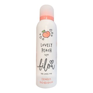 bilou Duschschaum Lovely Peach (200 ml Flasche)