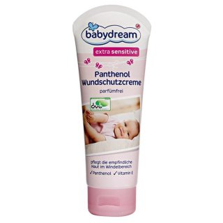 babydream extra sensitive  Panthenol Wundschutzcreme parfümfrei 100 ml, 1er Pack