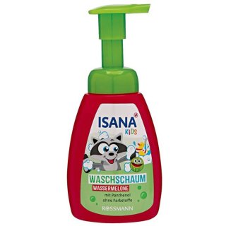 ISANA Kids Waschschaum Wassermelone 250 ml