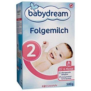 babydream Folgemilch 2 Folgemilch 500 g 2 Beutel à 250 g