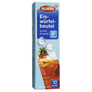 Rubin Eiswürfelbeutel 10 Stück,1er Pack