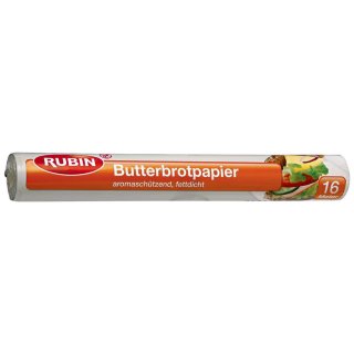 Rubin Butterbrotpapier 16 m