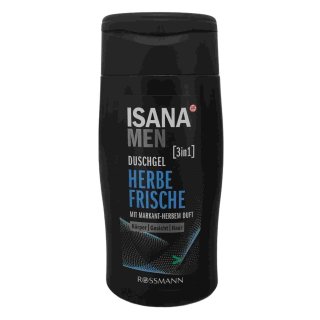 ISANA men Duschgel Herbe Frische 300ml