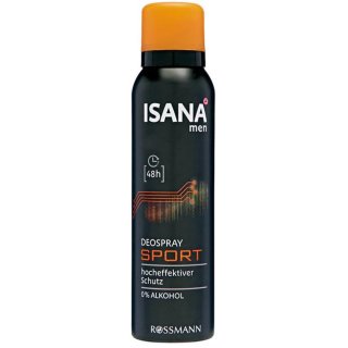 ISANA men Deospray Sport 150 ml