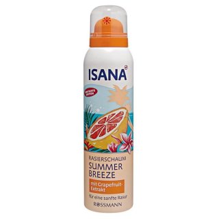 ISANA Rasierschaum Summer Breeze 150 ml