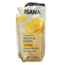 ISANA Cremeseife Milch & Honig Nachfüllbeutel 500 ml