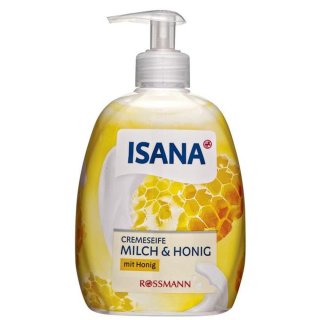 ISANA Cremeseife Milch & Honig (500ml)