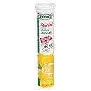 altapharma Brausetabletten Vitamin C, Zitronen-Geschmack, 86 g, 20 Stück (1er Pack)