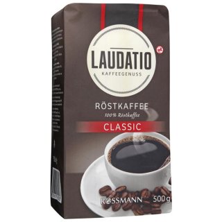 Laudatio Classic Röstkaffee 100% Röstkaffee, gemahlen 500 g
