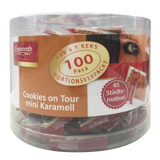 Coppenrath Cookies on Tour - Mini Karamell (470g Runddose)