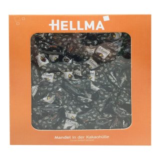 Hellma mandeln in Kakaohüllen (380 Stück Box)