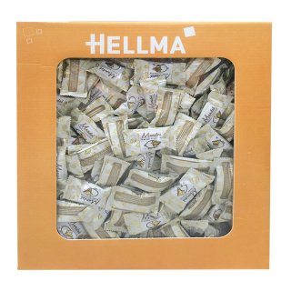 Hellma Mandeln in Weißer Schokolade (360 Stück Box)