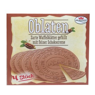 Lambertz Oblaten mit feiner Schokocreme (4 Stück - 150g Packung)