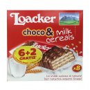 Loacker Choco & Milk Riegel (200g Box)