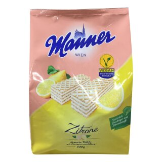 Manner Zitrone Waffeln (400g Beutel)