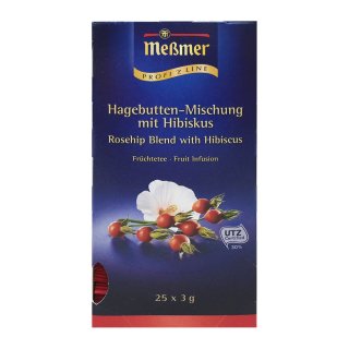 Meßmer Profi Line Hagebutten - Mischung mit Hibiskus (25 St)