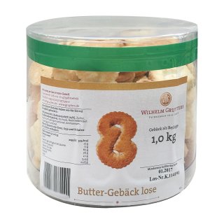 Schulte Butter - Gebäck lose (1kg Runddose)