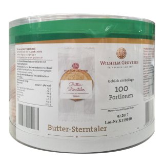 Schulte Butter - Sterntaler (100 Portionen Runddose)