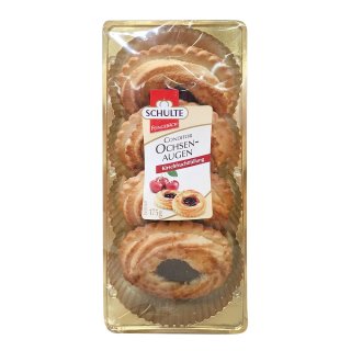 Schulte Ochsen - Augen mit Kirschfüllung (175g Packung)