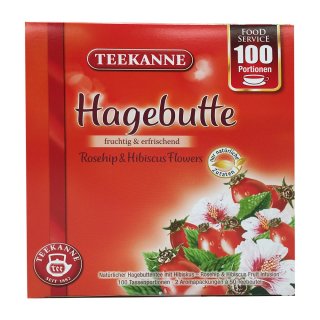 Teekanne Hagebutte (100 Portionen)