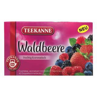Teekanne Waldbeere (40 Portionen)
