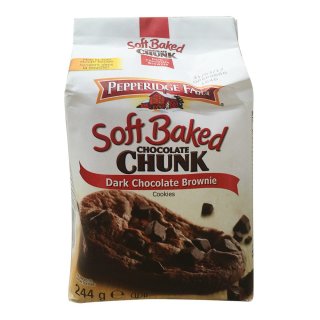 Pepperidge Farm Kekse Dark Chocolate Brownie, 244g