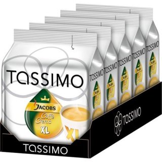 Tassimo T-Disc "Caffe Crema XL Becherportion", 5er Pack