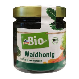 dmBio Waldhonig, 500 g Glas (1er Pack)