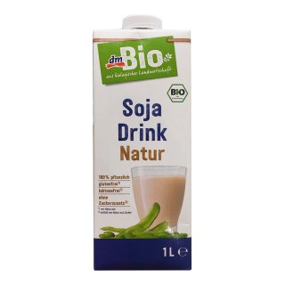 dmBio Soja Drink Natur, 1 l (1er Pack)