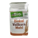 dmBio Dinkelvollkornmehl, 1000 g (1er Pack)