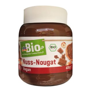 dmBio Nuss-Nougat Creme, 400 g Flasche (1er Pack)