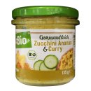 dmBio Gemüseaufstrich Zucchini-Curry-Ananas, 135 g...