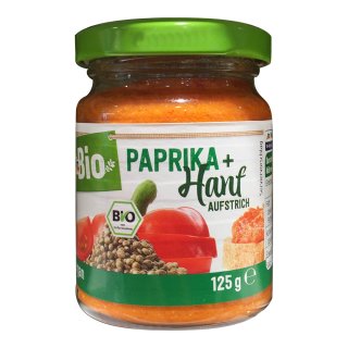 dmBio Aufstrich Paprika-Hanf, 125 g (1er Pack)