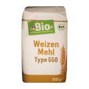 dmBio Weizenmehl Typ 550, 1000 g (1er Pack)