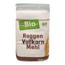 dmBio Roggenvollkornmehl, 1000 g (1er Pack)