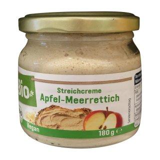 dmBio Streichcreme Apfel-Meerrettich, 180 g (1er Pack)