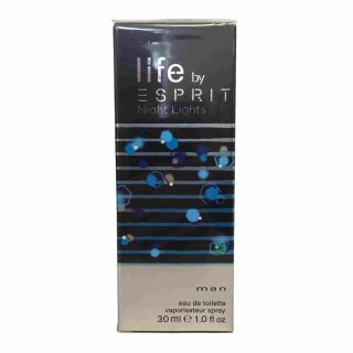 Esprit Eau de Toilette Night Lights by LIFE man, 30 ml (1er Pack)