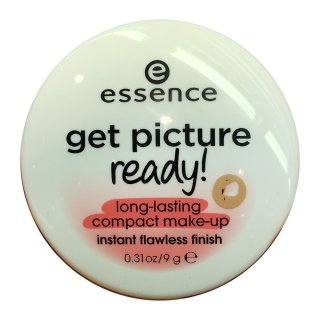 essence cosmetics get picture ready long lasting compact make-up matt vanilla 30, 9 g (1er Pack)
