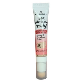 essence cosmetics get picture ready! brightening concealer ivory 10, 8 ml (1er Pack)