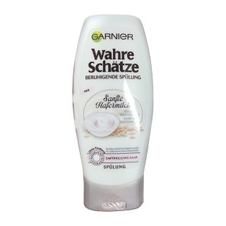 Garnier Wahre Schätze Spülung Sanfte Hafermilch, 200 ml (1er Pack)