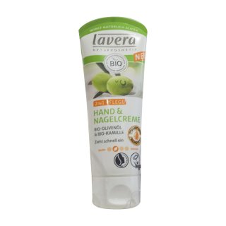 Lavera Hand- und Nagelcreme Oliveöl & Kamille, 75 ml (1er Pack)