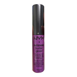 NYX Lipgloss Intense Butter Gloss Berry Strudel 02, 8 ml (1er Pack)