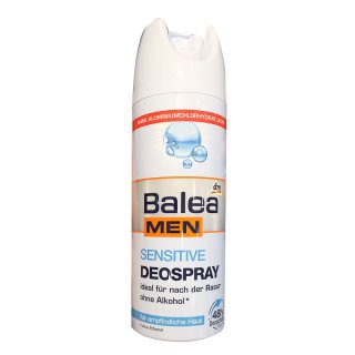 Balea MEN Deo Spray Deodorant sensitive (200 ml, Flasche)